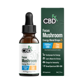 Tincture - Mushroom - Focus - CBD + CBG Energy Blend - 2000mg - EROS NECTAR